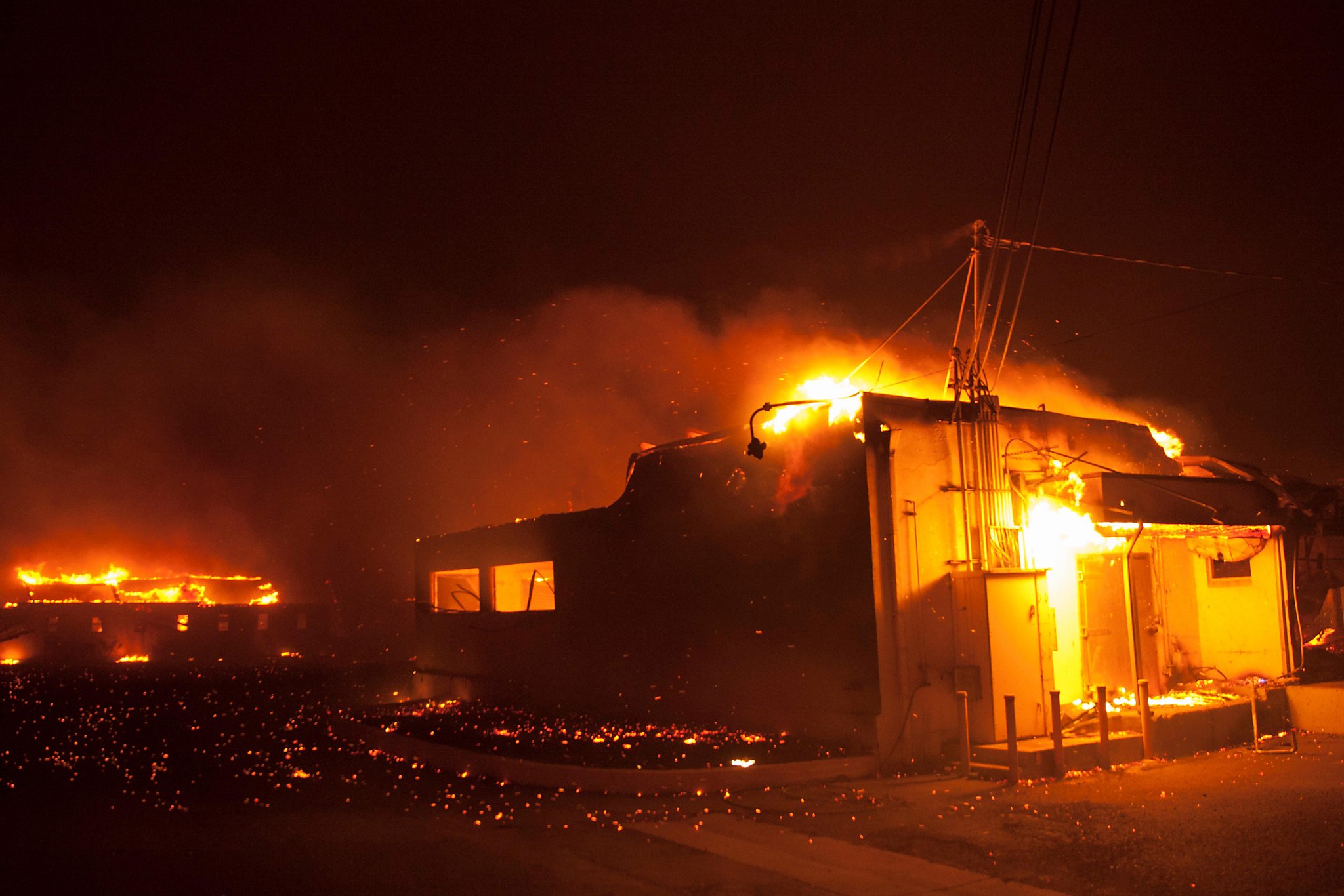 Sonoma County farmers and livestock flee from Wine Country fires