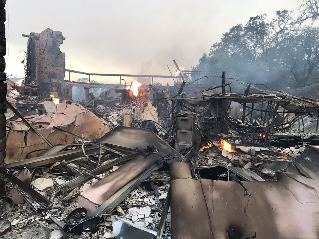 In Napa, some learn fate of homes, many more anxiously await word