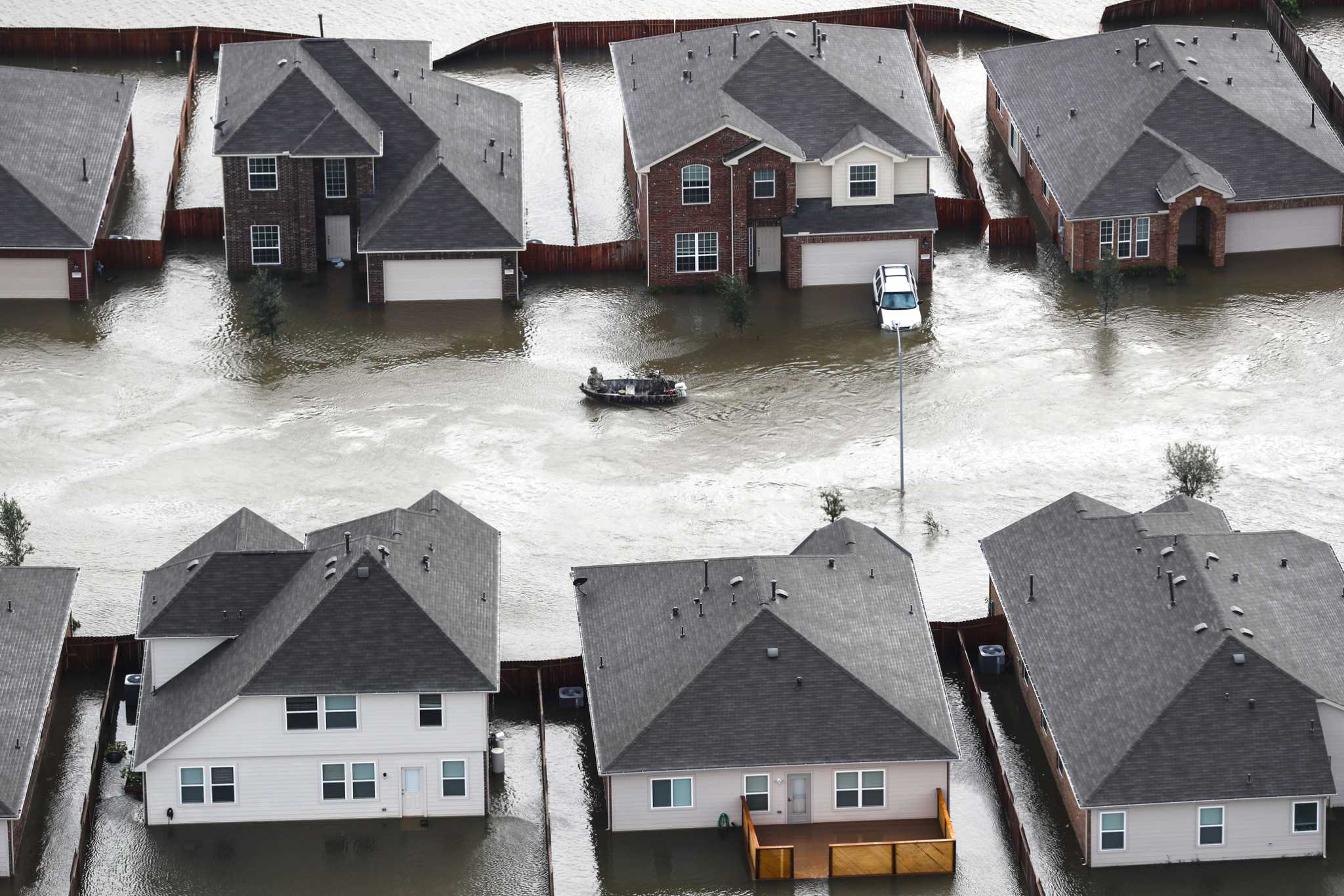 Houston area flood maps based on outdated rainfall data