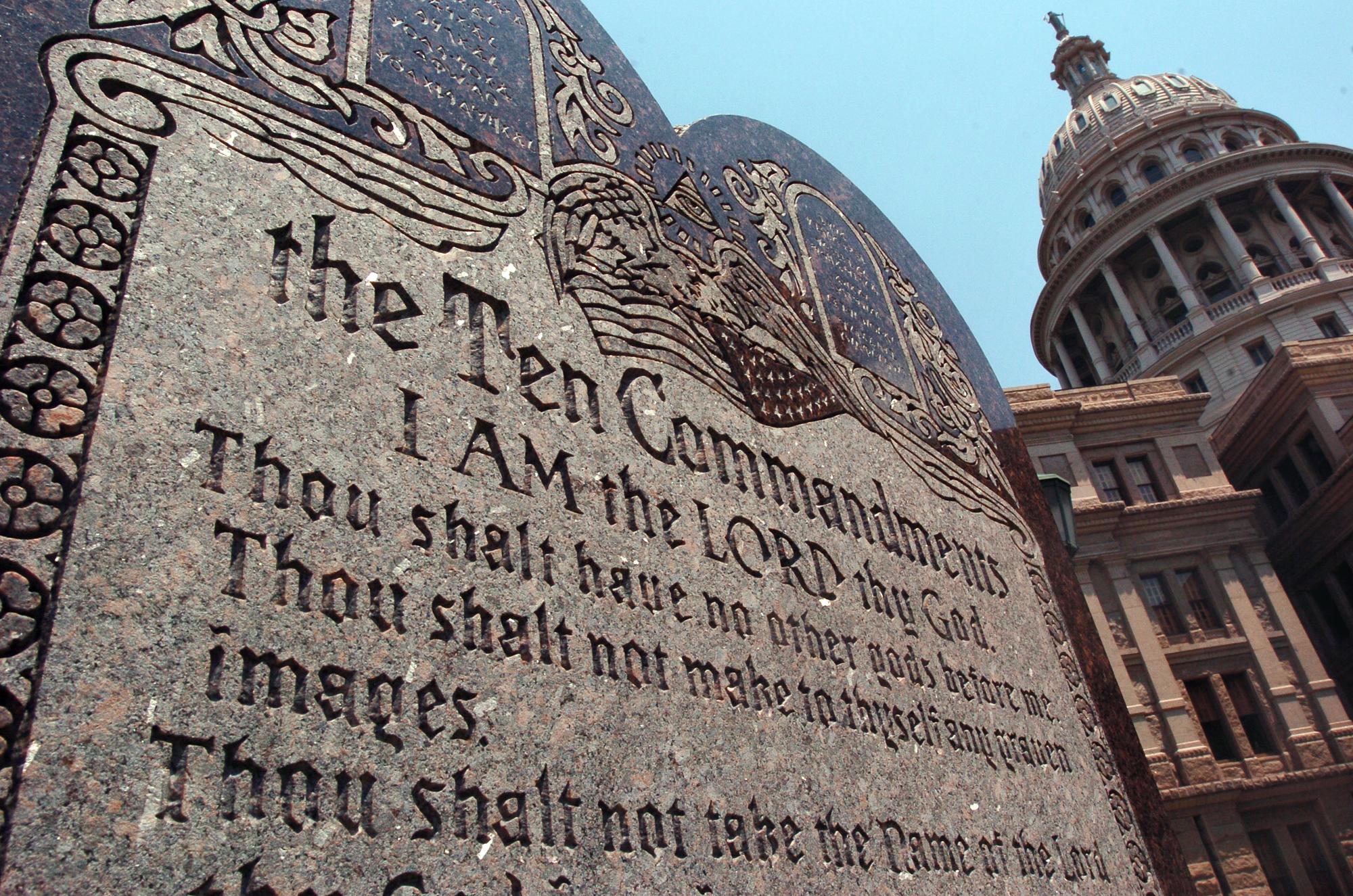 Ten Commandments in Texas public schools? SB 1515 moves to House