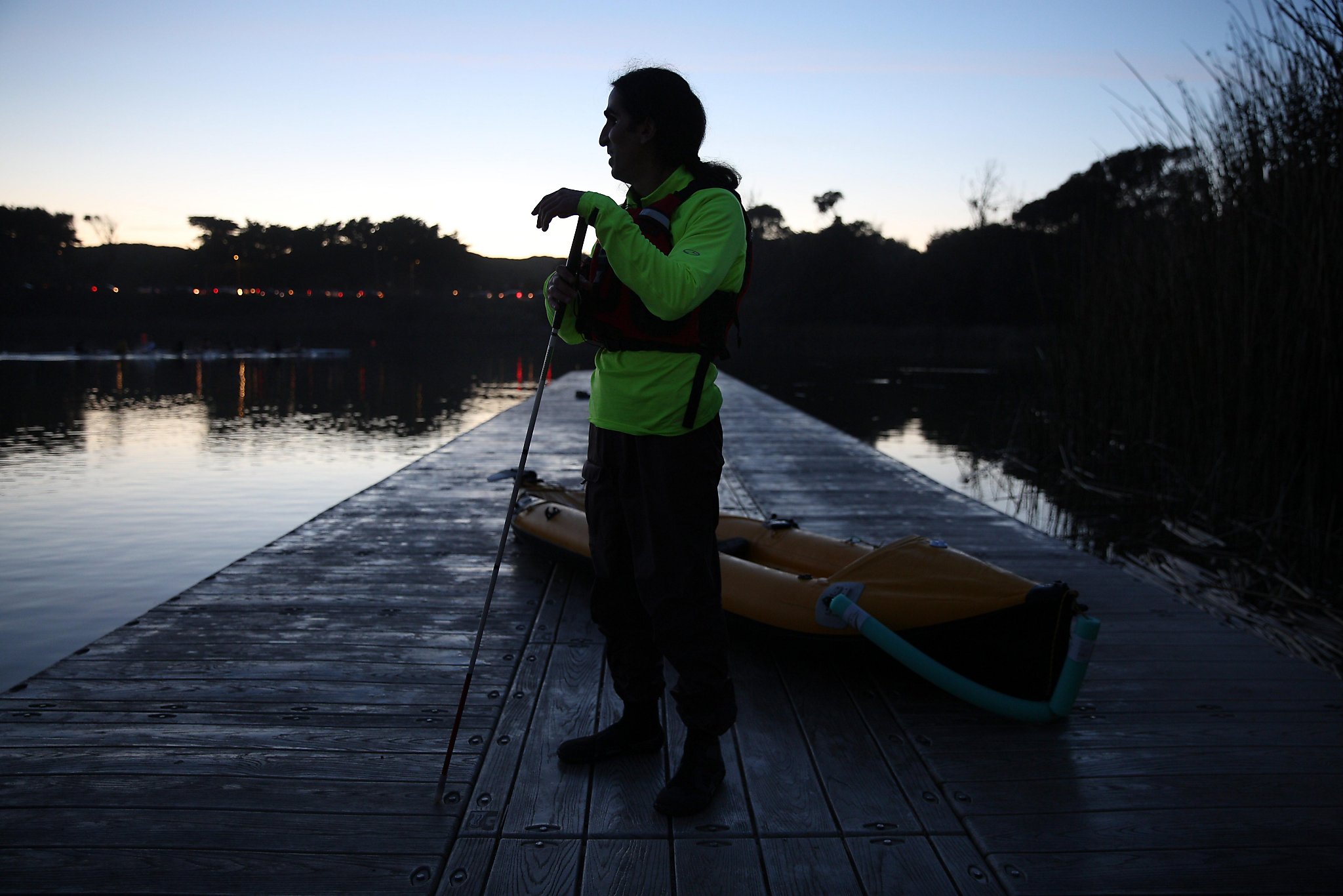 The Regulars: Lifelong passion for water keeps blind kayaker afloat