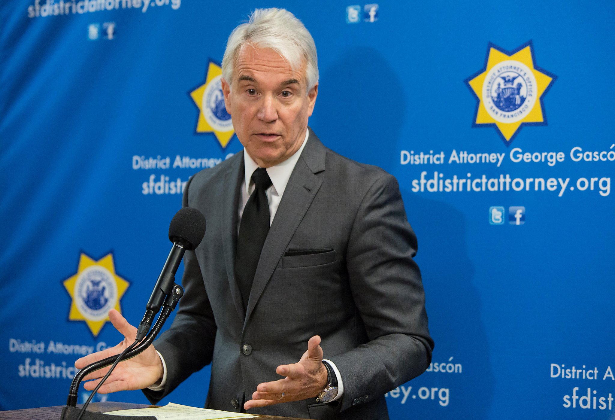 Judge grants San Francisco DA Gascón restraining order against protester