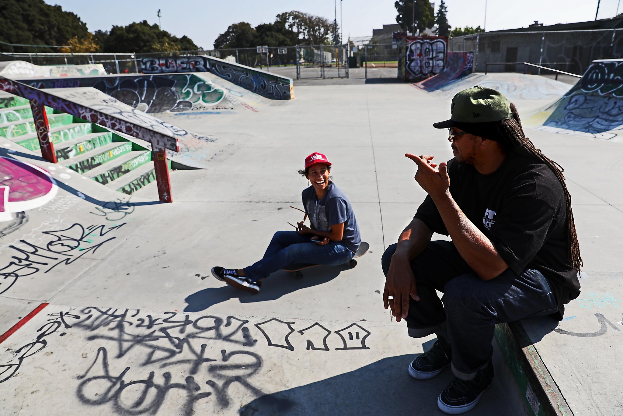 Oakland artist harnesses power of young people to build skate park