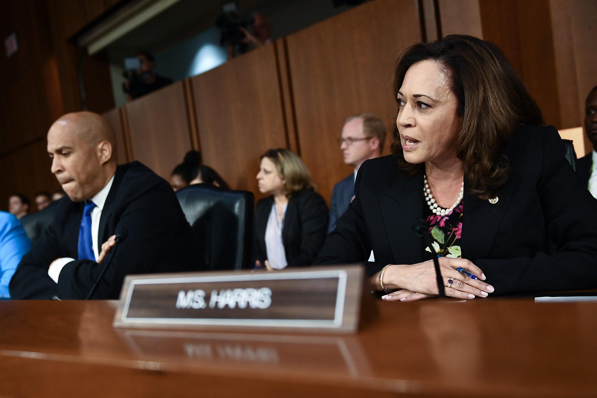 Kamala Harris’ viral grilling of Kavanaugh ends with a thud