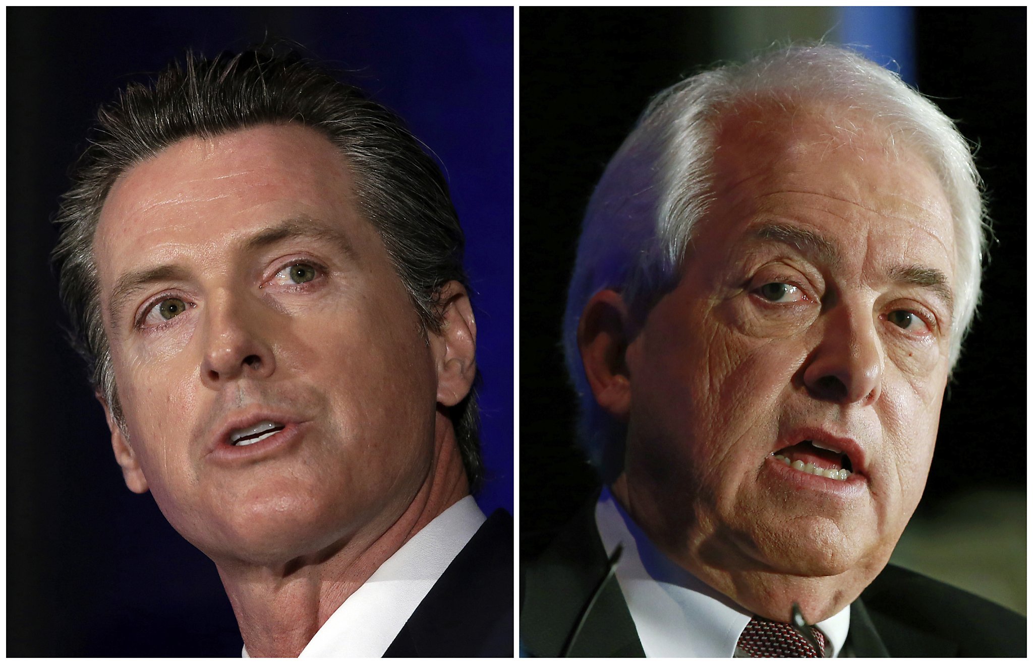 John Cox blames ‘political class’ for a bleak California. Gavin Newsom sees a sunny side
