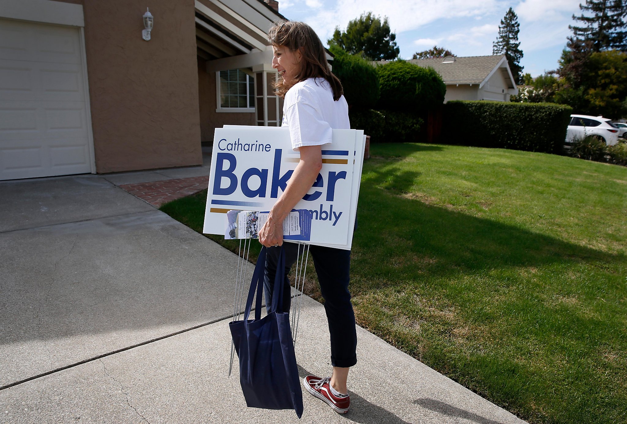 How does a Bay Area Republican survive? Act like a Democrat