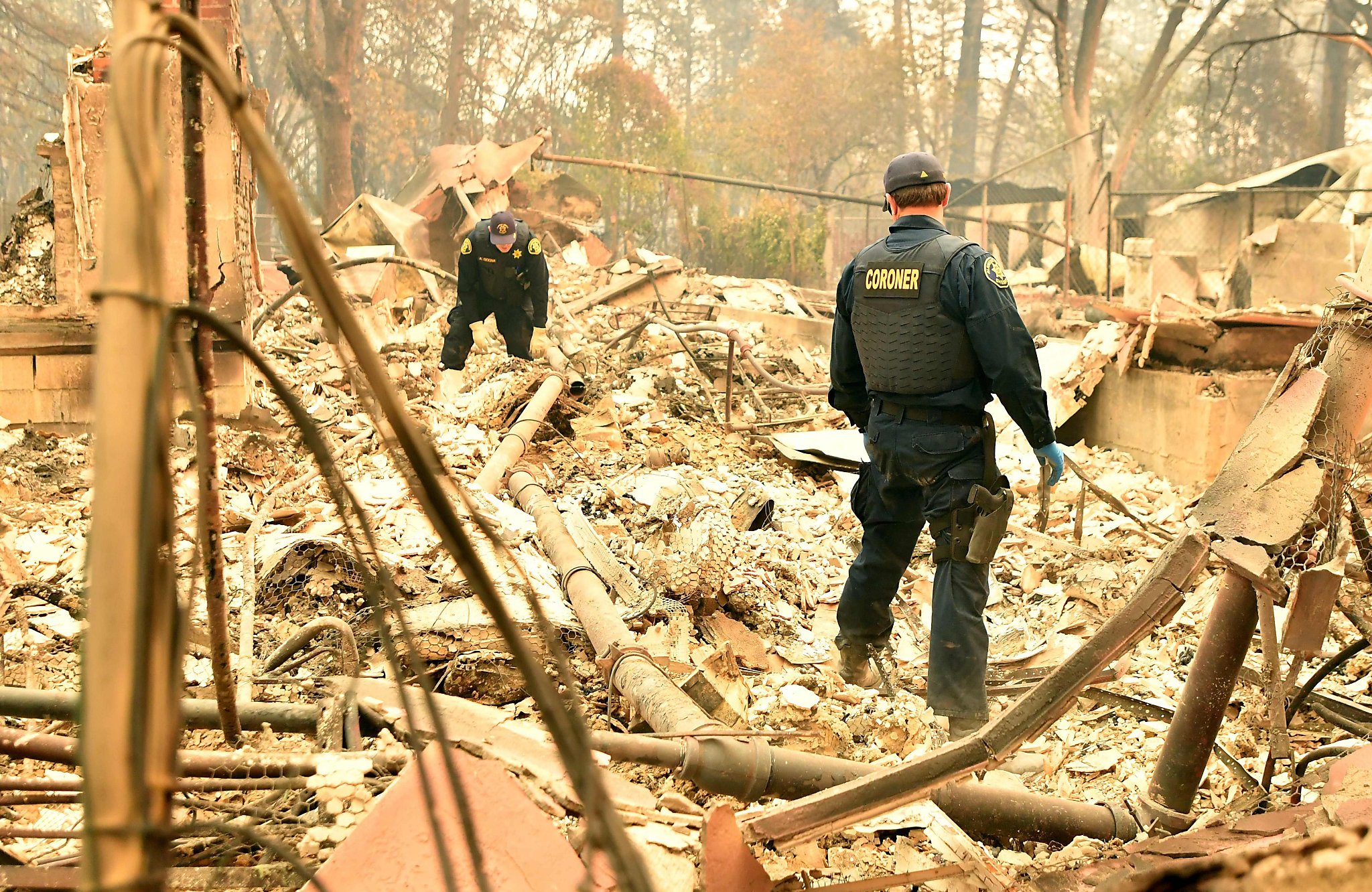 Camp Fire: Death toll rises to 42 as coroner’s recovery crews find more bodies