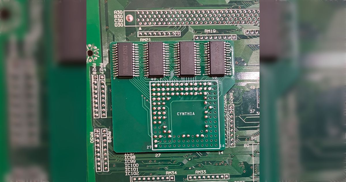 X68000のCYNTHIA(スプライト用チップ)の真の性能がついに実証される - posfie