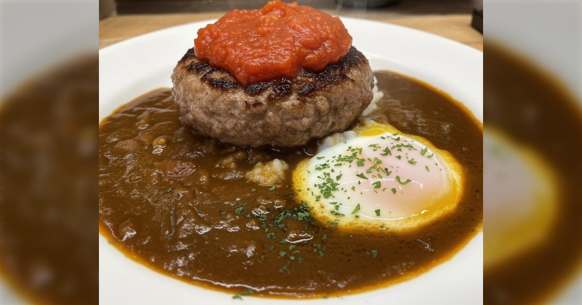 イタリア人の友人が「日本になんて行くんじゃなかった」と絶望しています、松屋のうまトマハンバーグカレーを知ったせいで。 - posfie