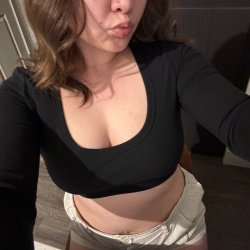 Cute Latina gf shared with homie