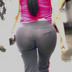 Latina booty see-thur