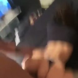 Latina loves doggy