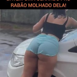 A bunda molhada da Mamãe!
