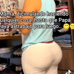 Mi madrastra cuando mi papá no está en casa