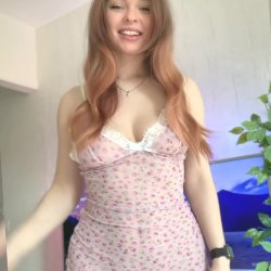 🔞 Young sexy redhead perky tits round ass tight wet pussy horny slut lace tease 💦🍑🫦😈 OF now!