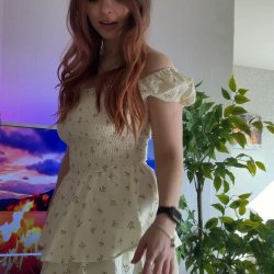 🔞 Young teen perky tits round ass tight sexy hot nude horny slut lifting dress 😈💦🍑 Check OF 🫦