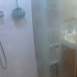 A quick bikini shower