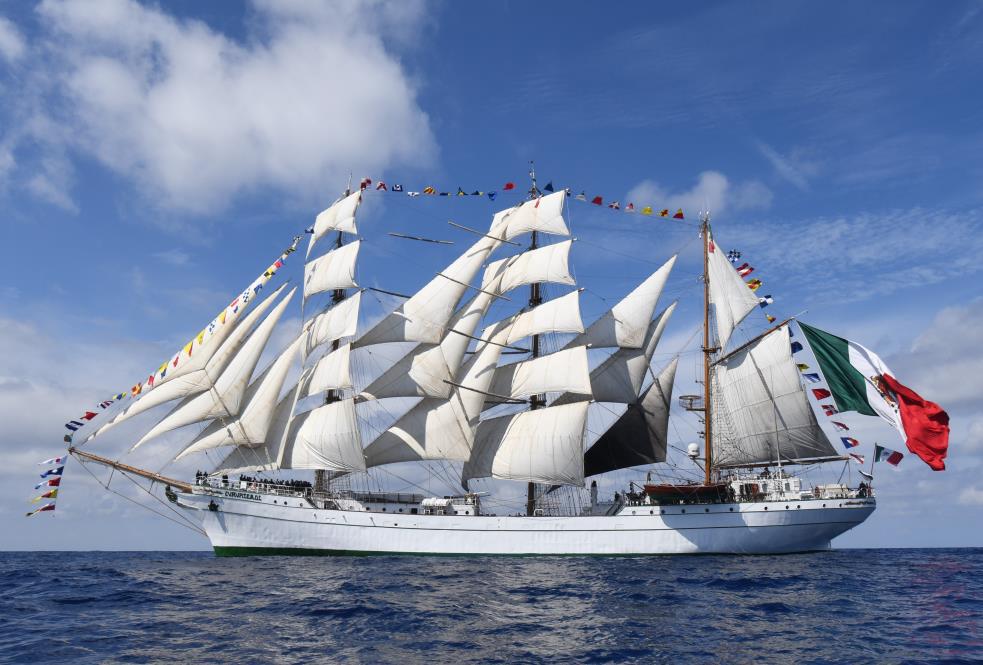 Cuauhtémoc PRESS RELEASE Australia NZ 2024 - Leeuwin Ocean Adventure