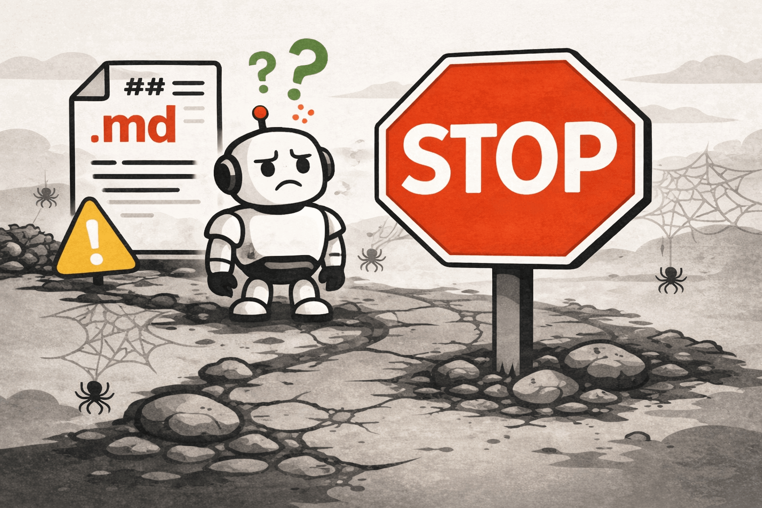Markdown-only pages for AI crawlers are a waste of time. Here's why. - SALT.agency®