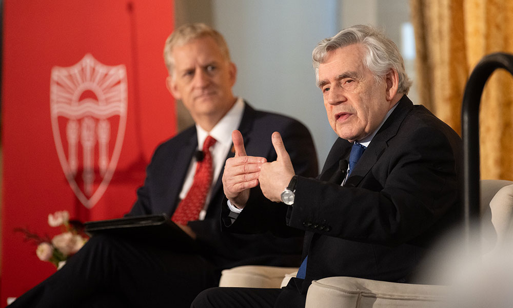 Renewed Civic Engagement Vital to Strengthening Democracy, Former UK Prime Minister Brown Says - May 6, 2026 - USC Schaeffer