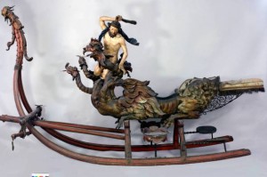 Ein Rennschlitten braust vor – Max Emanuels Faschingsgefährt eröffnet die Museo-Blog-Parade 2012 - Blog der Bayerischen Schlösserverwaltung