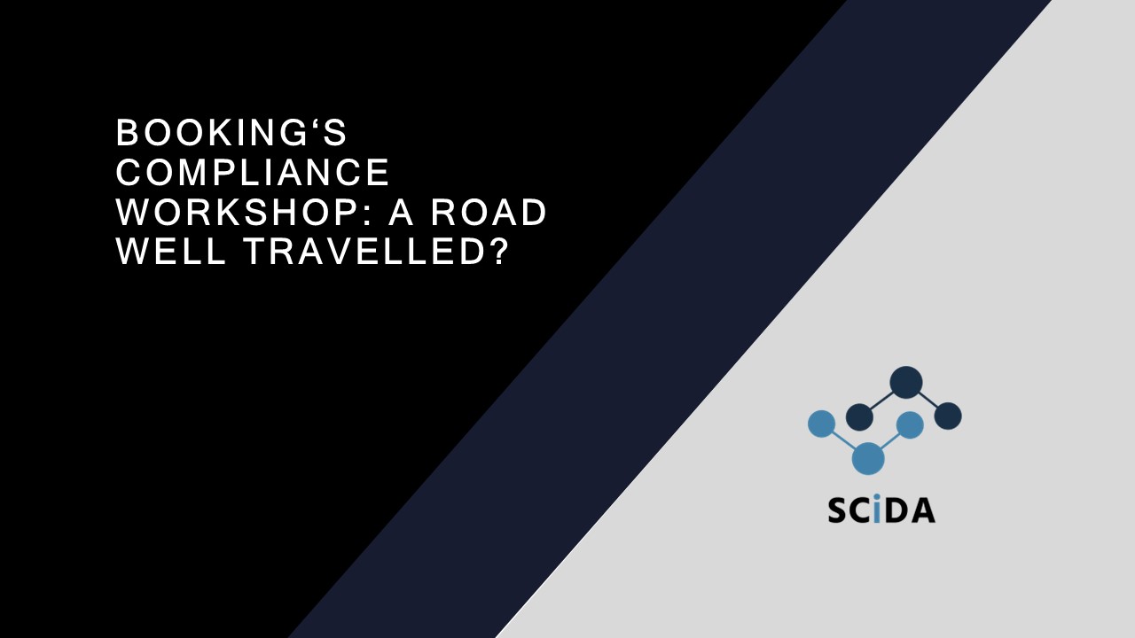 Booking’s compliance workshop: a road well travelled? - SCiDA