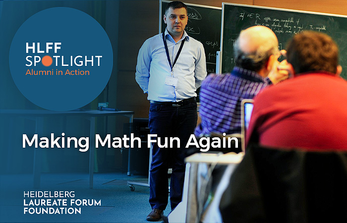 Making Math Fun Again - Heidelberg Laureate Forum - SciLogs - Wissenschaftsblogs