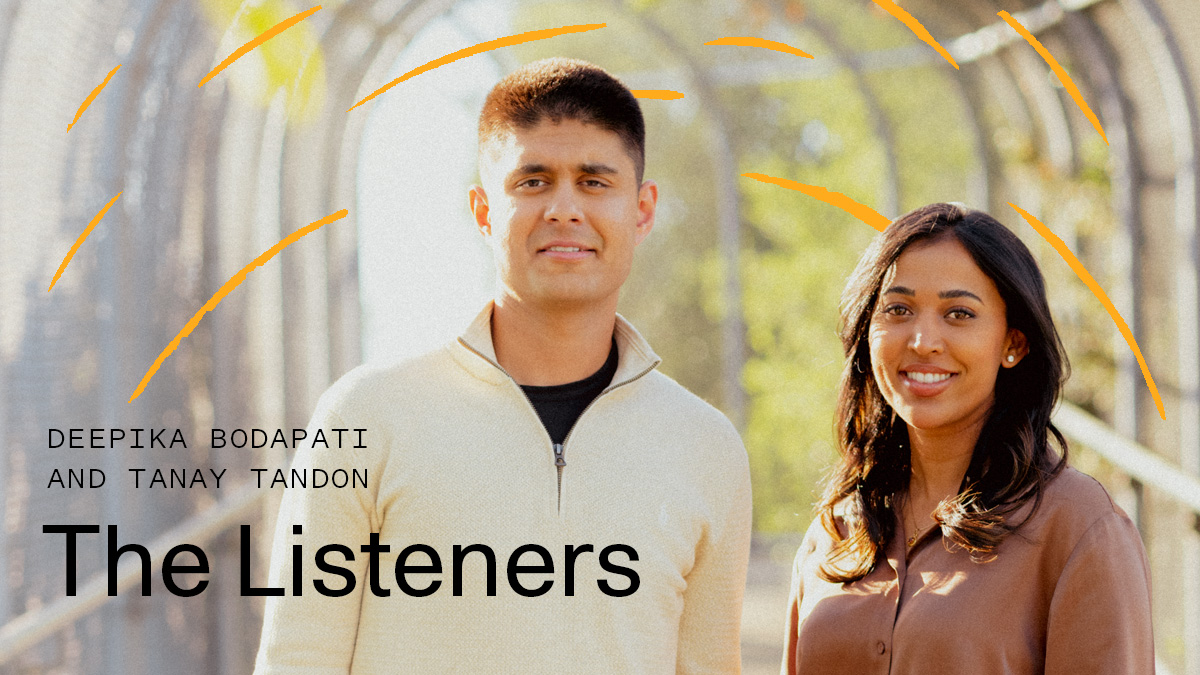 Deepika Bodapati and Tanay Tandon of Athelas: The Listeners | Sequoia Capital