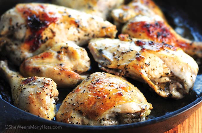 Coconut Milk Baked Chicken Recipe - She Wears Many Hats