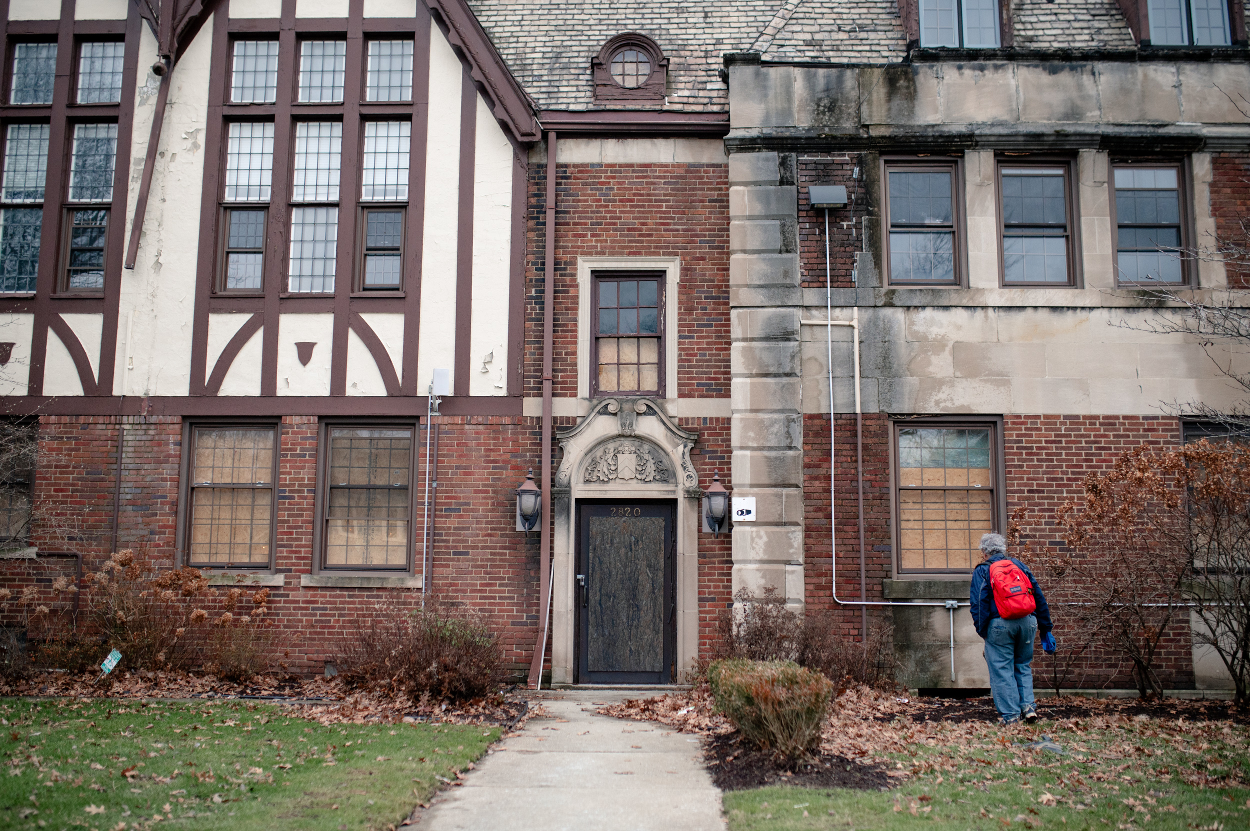 Historic Shaker Square apartment corridor at tipping point