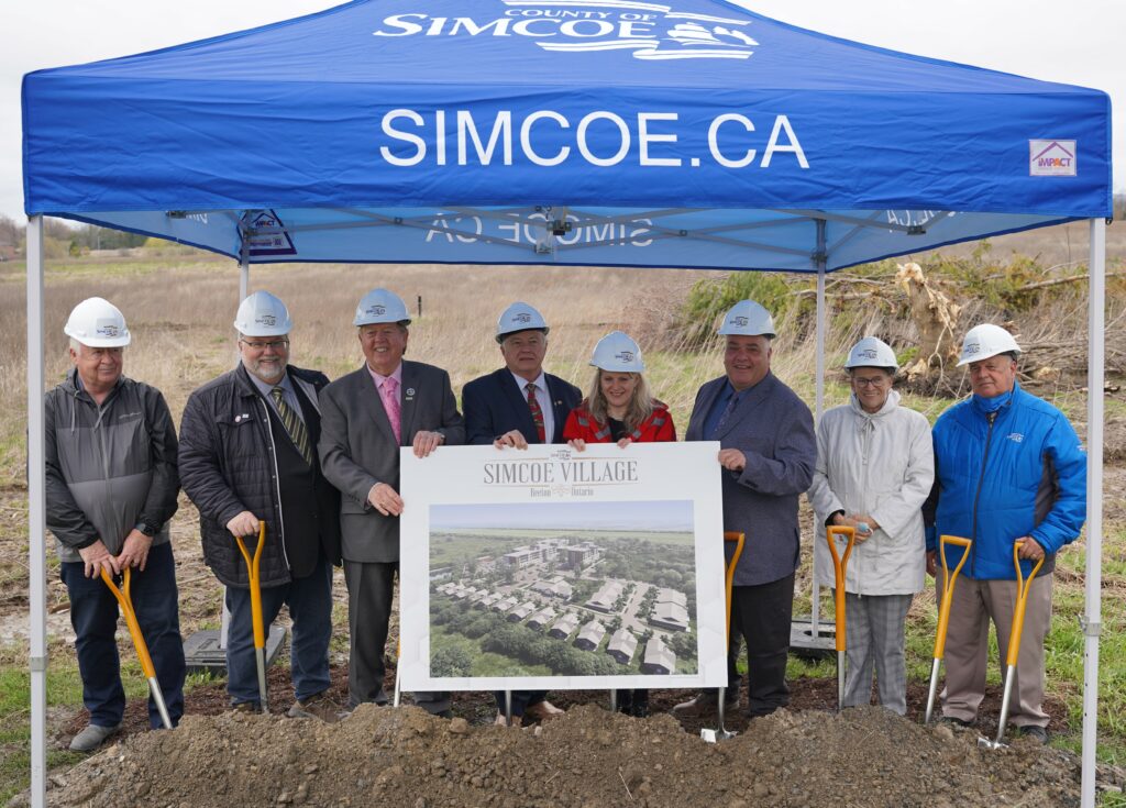 County of Simcoe breaks ground on Simcoe Village Campus Redevelopment - Simcoe County