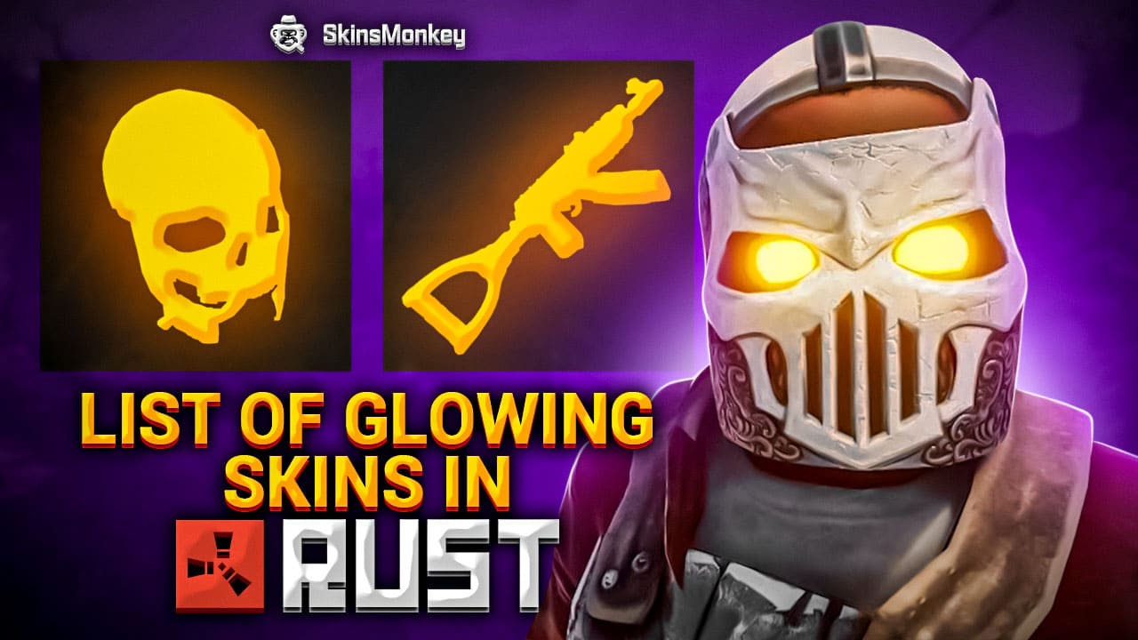 Rust Glowing Skins: The 10 Best Skins That Glow at Night