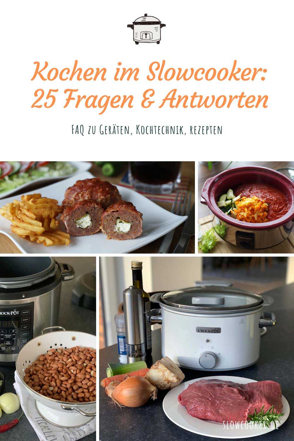 Slowcooker FAQ zu Geräten, Größen, Rezepten, Zeiten & Mengen