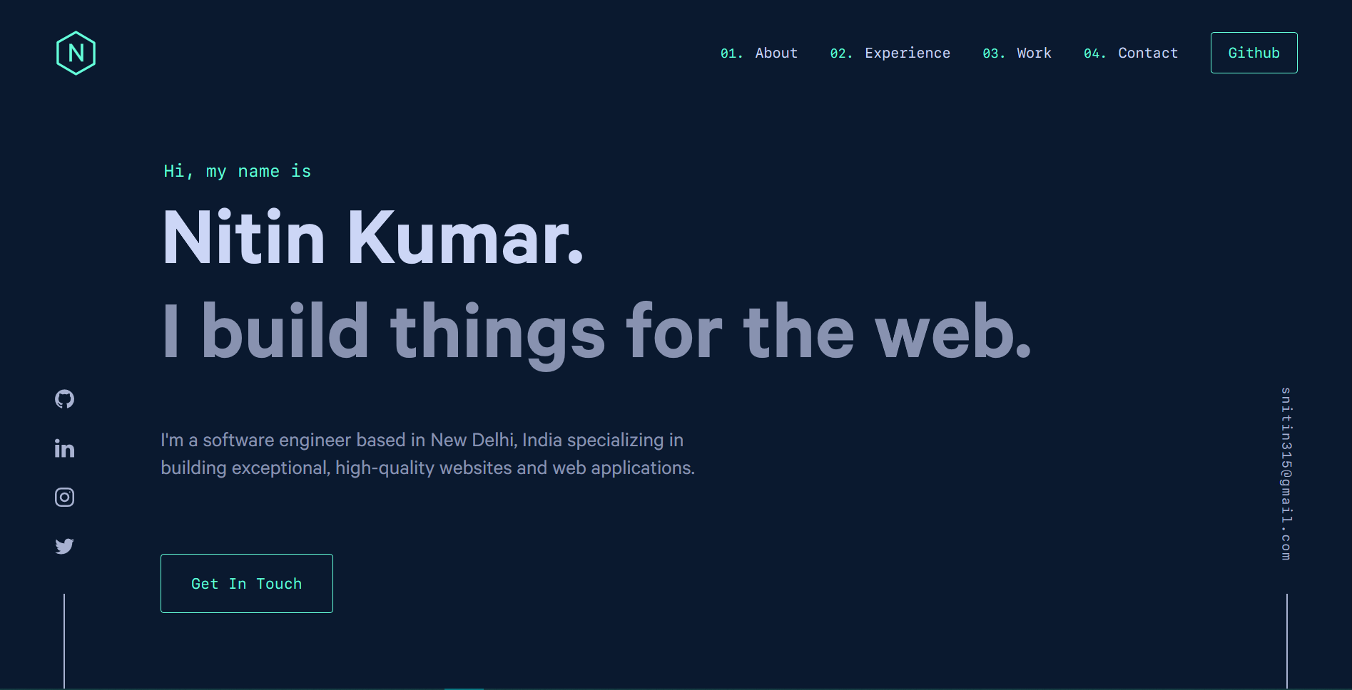 Nitin Kumar | Software Engineer