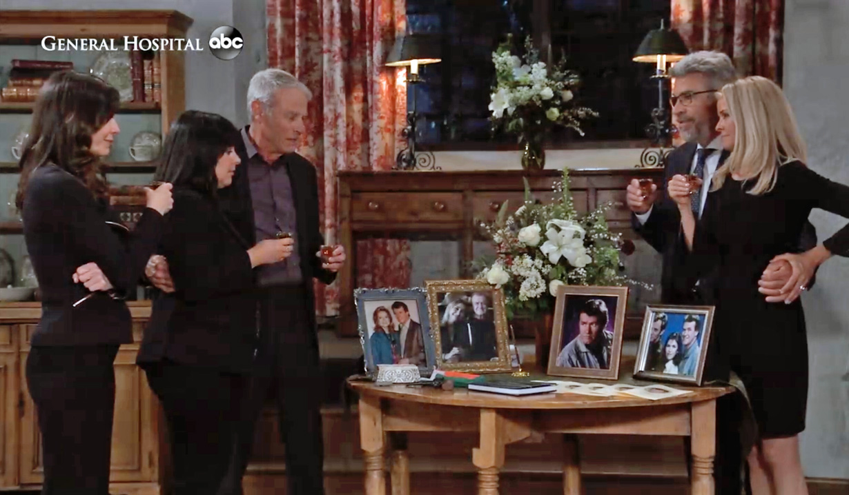 General Hospital Recap: Sean Donely's Friends Are Targeted at Funeral