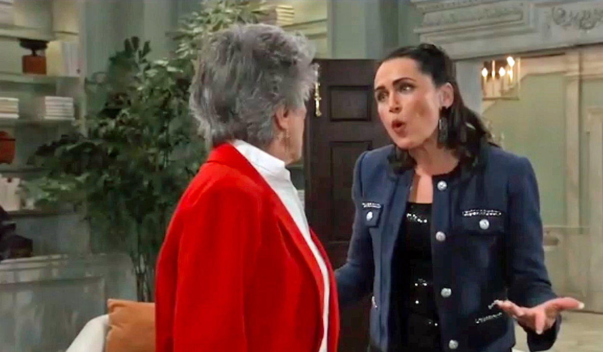 General Hospital Ellen Travolta Returns, Will Gloria Tell Gio's Secret?