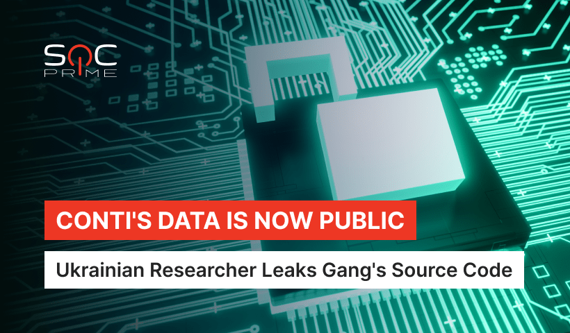 ContiLeaks: Conti Ransomware Group's Chat and Source Code Leaked by Ukrainian Cybersecurity Researcher | SOC Prime