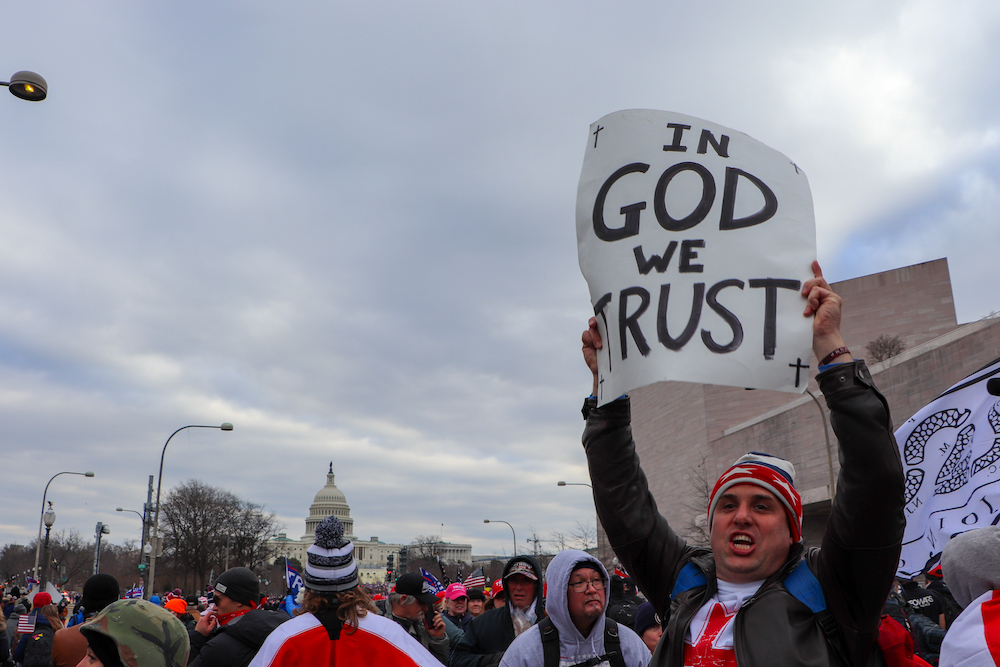 They Invaded the Capitol Saying ‘Jesus Is My Savior. Trump Is My President’ | Sojourners
