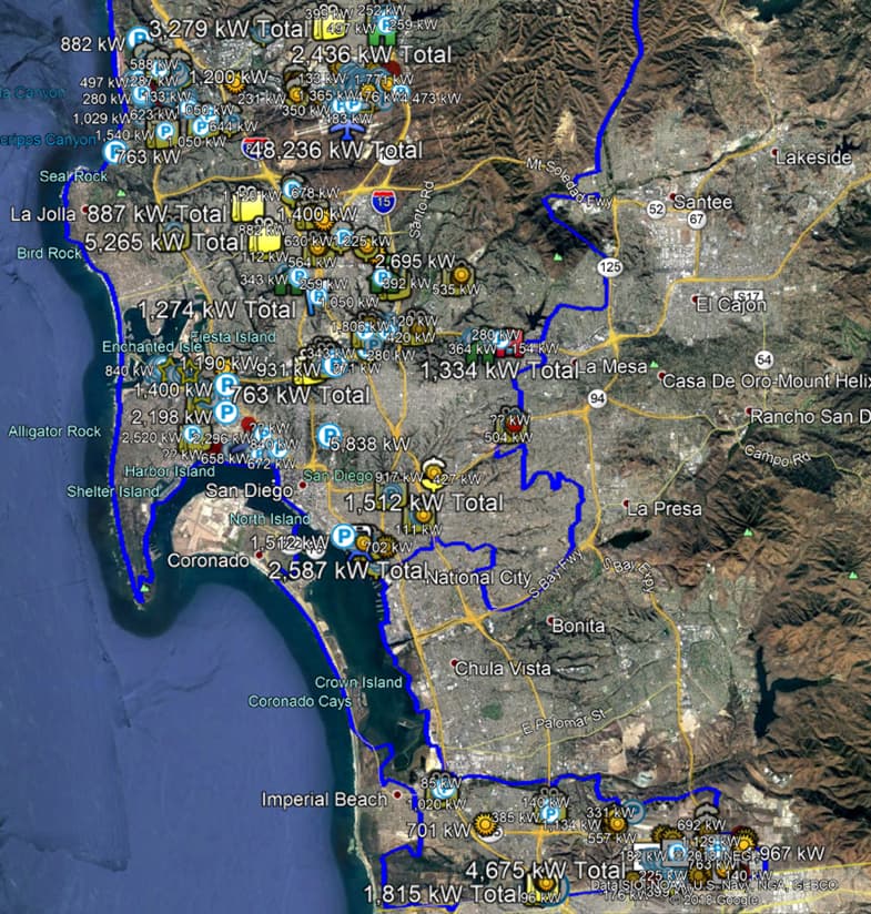 Clean Coalition identifies 500 MW of large-scale commercial rooftop solar potential in San Diego | Solar Builder