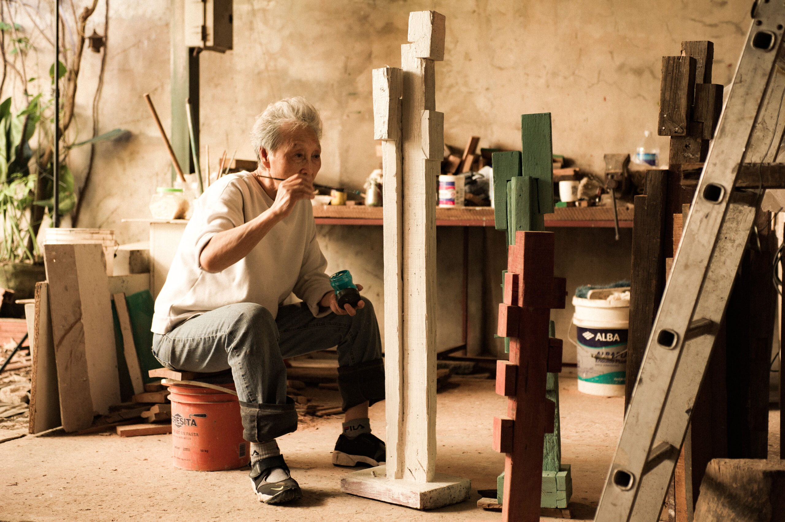 Interview: With No Signs of Slowing Down, Kim Yun Shin Reflects on 70 Years of Making Art - Something Curated
