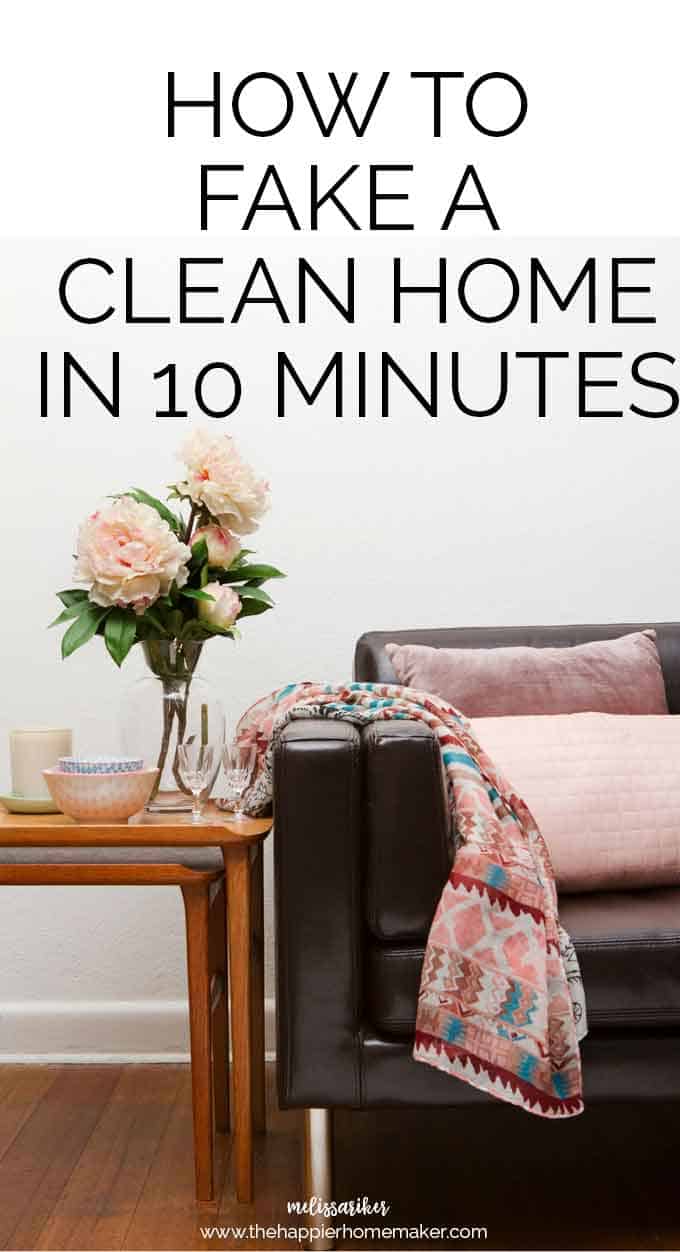 How to Fake a Clean House in 10 Minutes - South Georgia Style