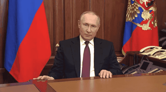 Full text: Putin's declaration of war on Ukraine