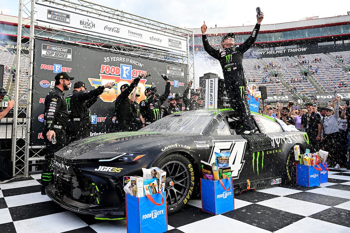 Late-race strategy at Bristol propels Ty Gibbs to first NASCAR Cup win - Speedway Digest - Home for NASCAR News