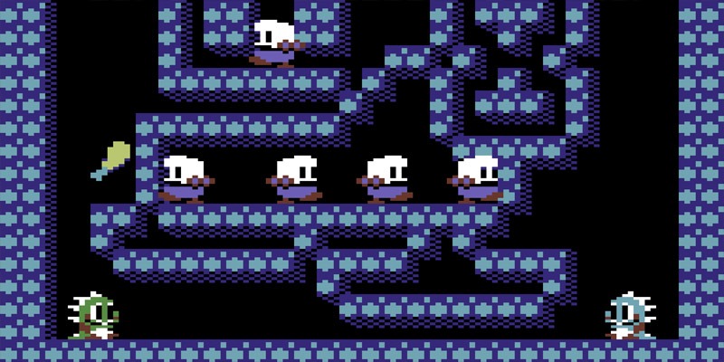 Populær Bubble Bobble-hack til Commodore 64 - Spillhistorie.no