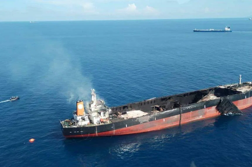 Deck blasted into air in aframax explosion - Splash247