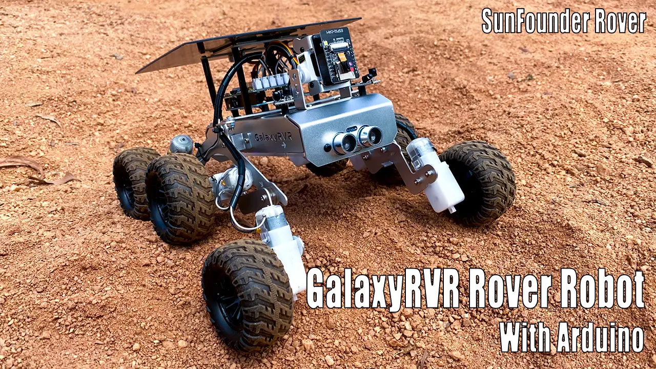 SunFounder GalaxyRVR Mars Rover experience - SriTu Hobby
