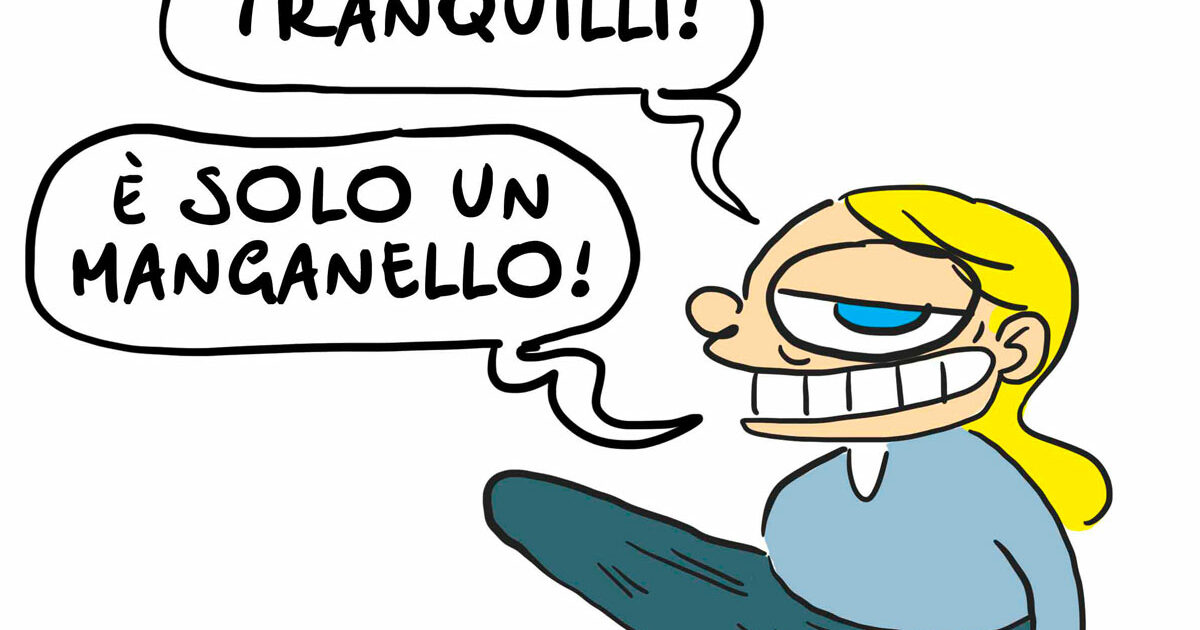 Eccitazione a destra