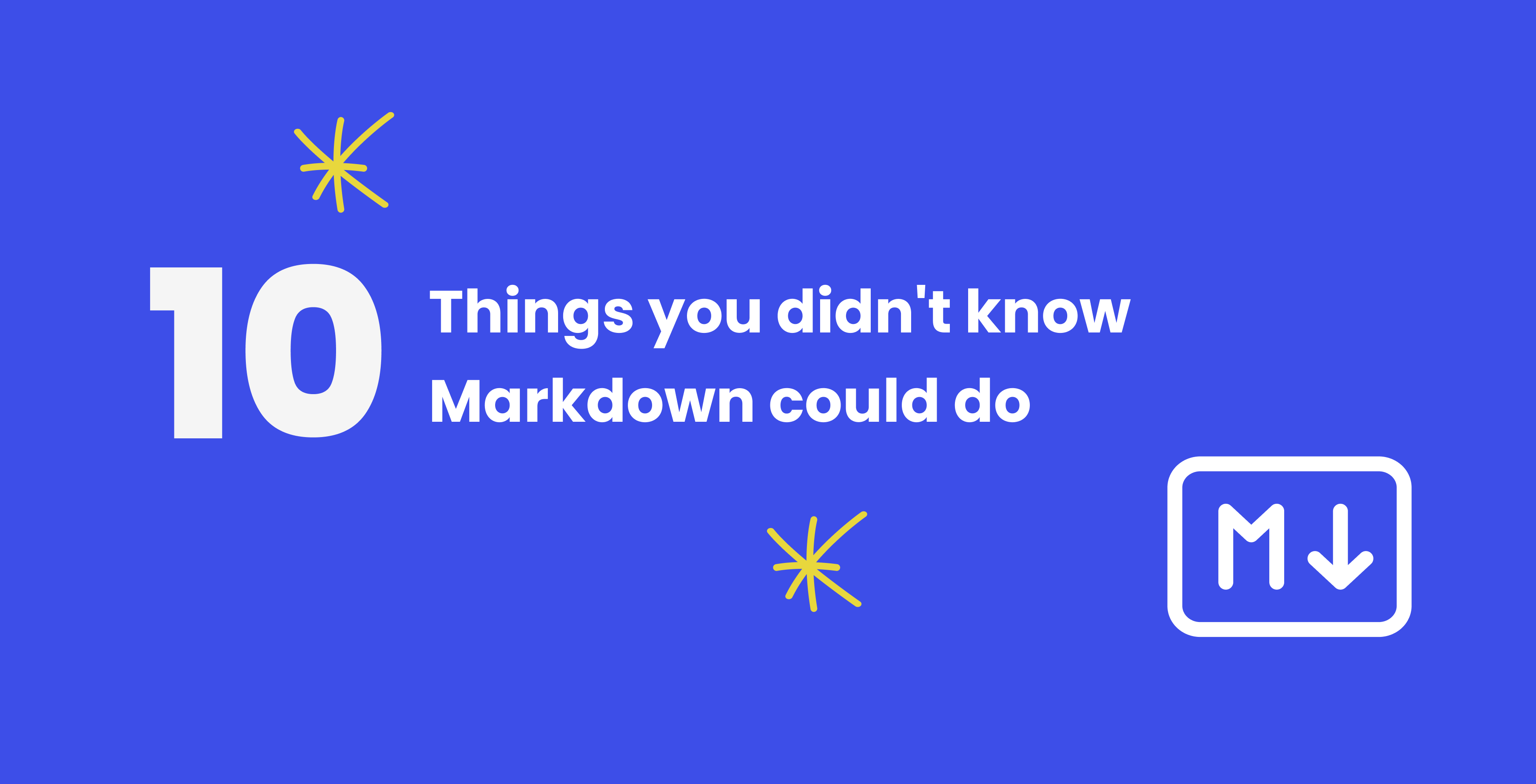 10 Things You Didn't Know Markdown Could Do • Stateful