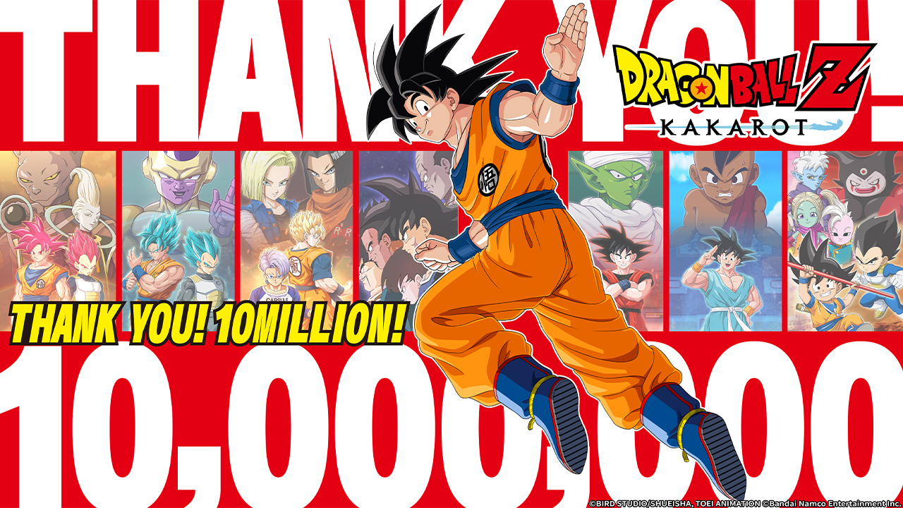 DRAGON BALL Z: KAKAROT dépasse les 10 millions d’unités vendues et intègre du nouveau contenu DAIMA | Bandai Namco Europe