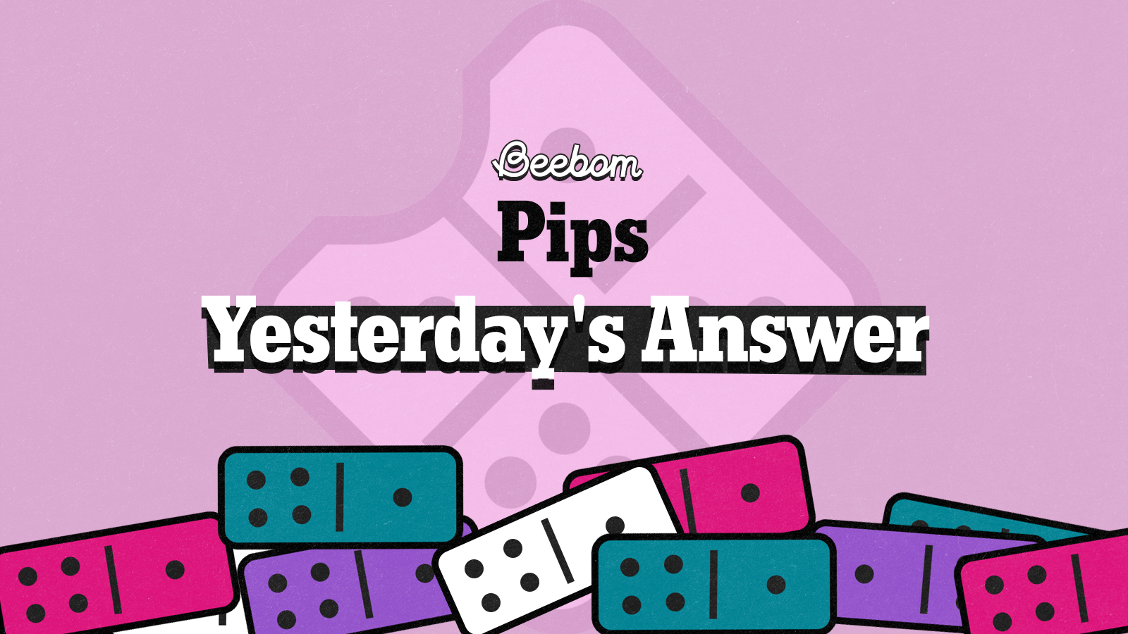 Yesterday's NYT Pips Hints and Answers | Beebom Puzzle